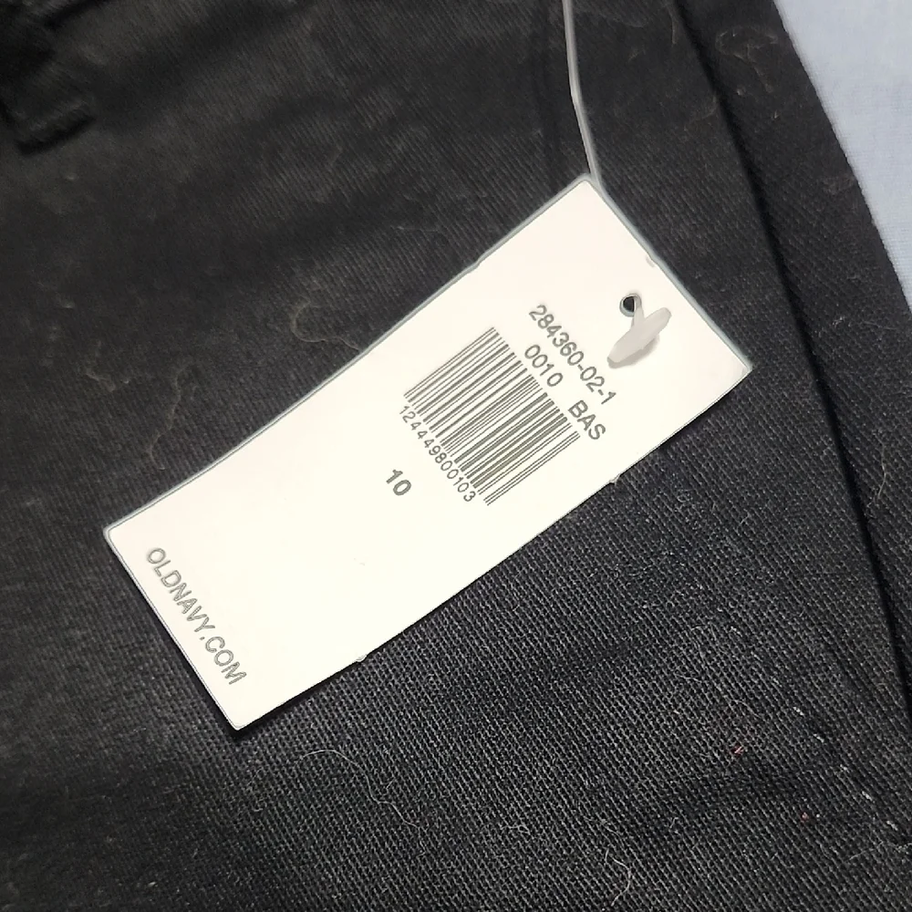 Old Navy Black Shorts with Adjustable Waist